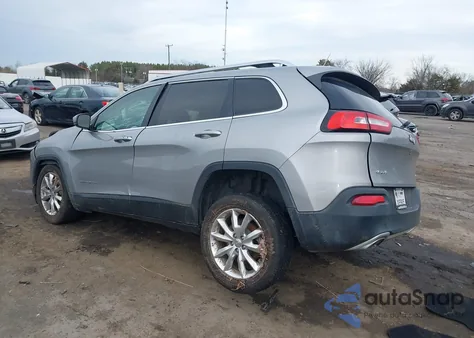2015 Jeep Cherokee Limited z USA, uszkodzony, nr VIN 1C4PJMDS6FW752127